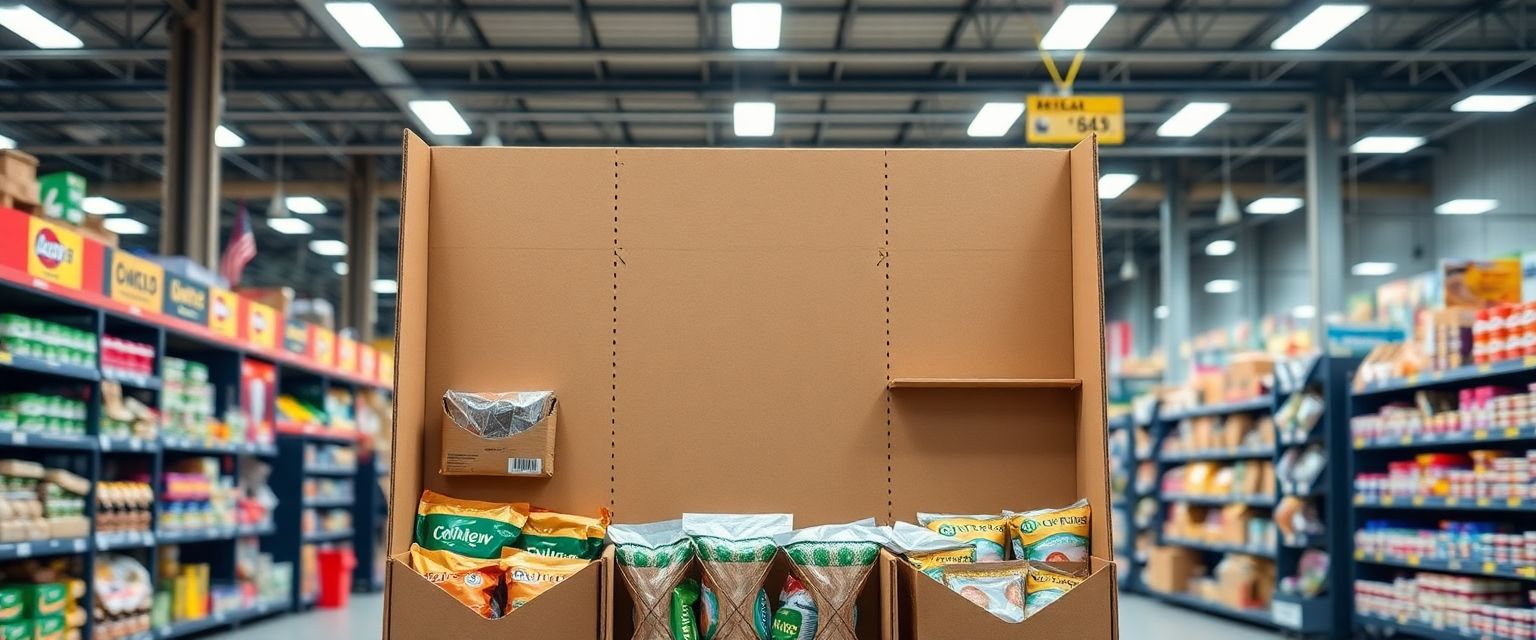 Exhibidor De Carton Corrugado