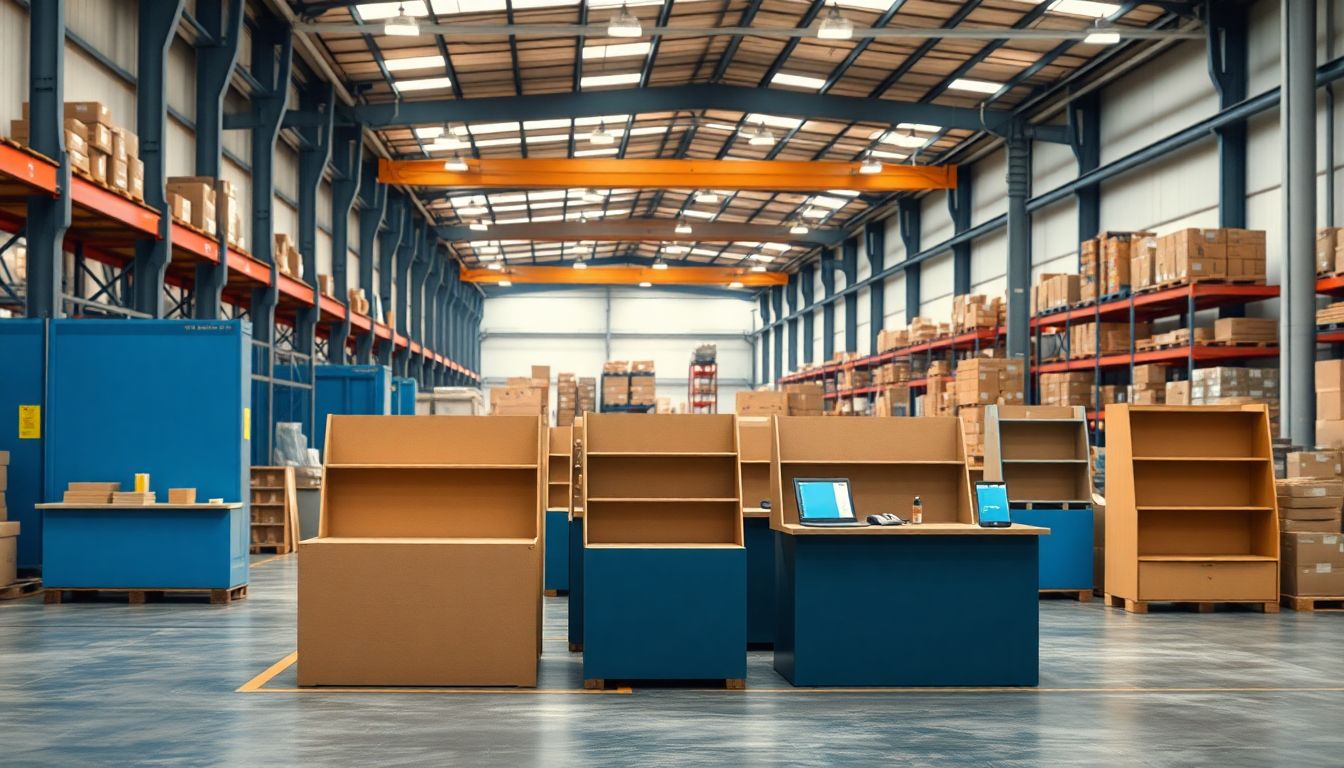Exhibidores de Carton para Mostrador
